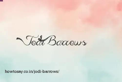 Jodi Barrows