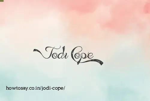Jodi Cope