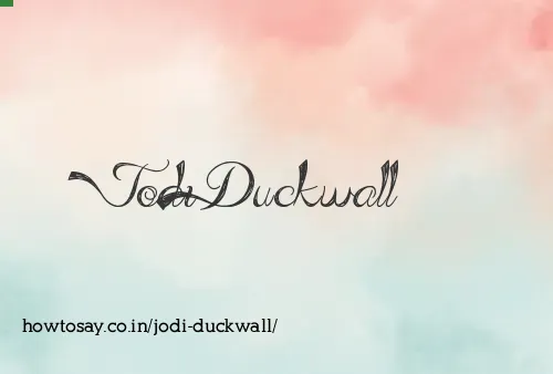 Jodi Duckwall