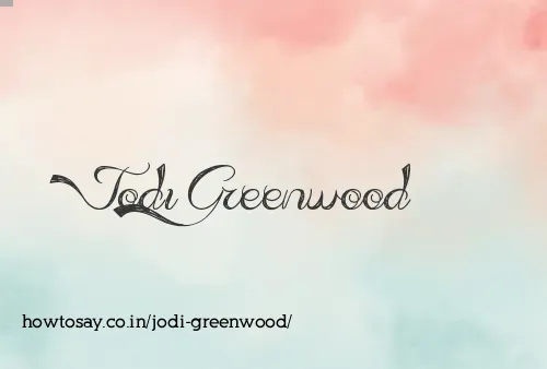 Jodi Greenwood