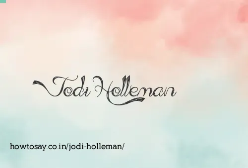Jodi Holleman