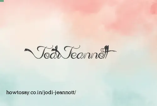 Jodi Jeannott