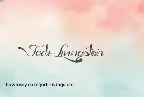 Jodi Livingston