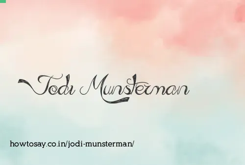 Jodi Munsterman