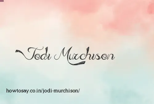 Jodi Murchison