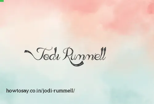 Jodi Rummell