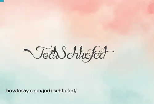 Jodi Schliefert