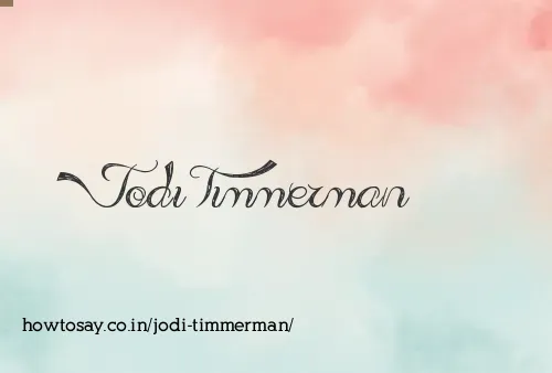 Jodi Timmerman