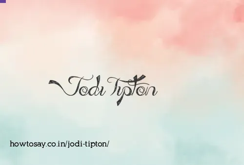 Jodi Tipton