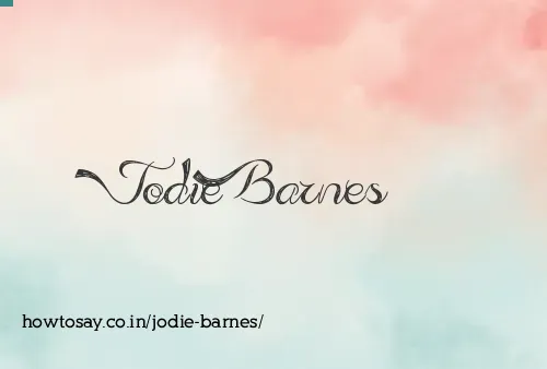Jodie Barnes