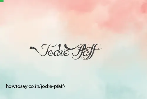 Jodie Pfaff