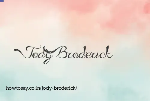 Jody Broderick