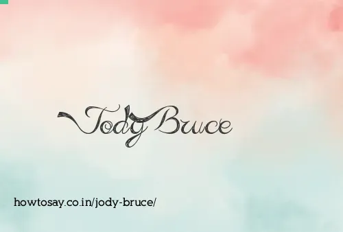 Jody Bruce