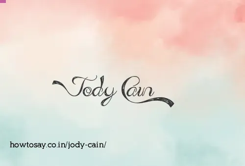Jody Cain