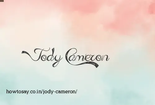 Jody Cameron