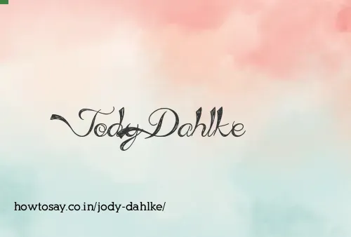 Jody Dahlke