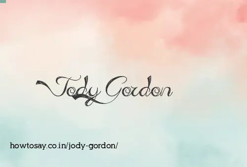 Jody Gordon