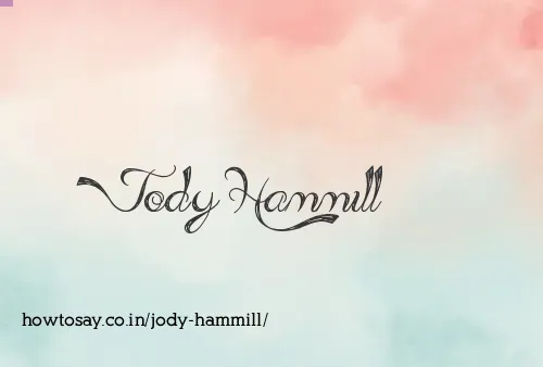 Jody Hammill