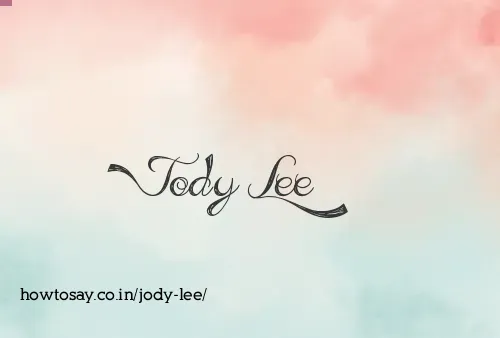 Jody Lee