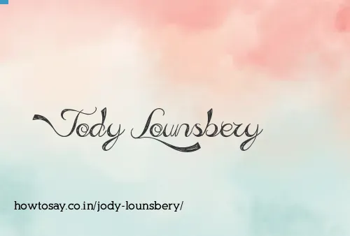 Jody Lounsbery