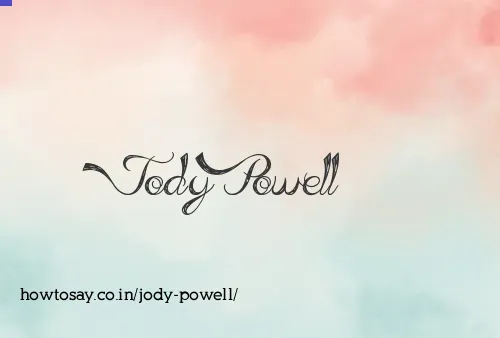 Jody Powell