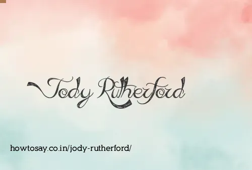 Jody Rutherford