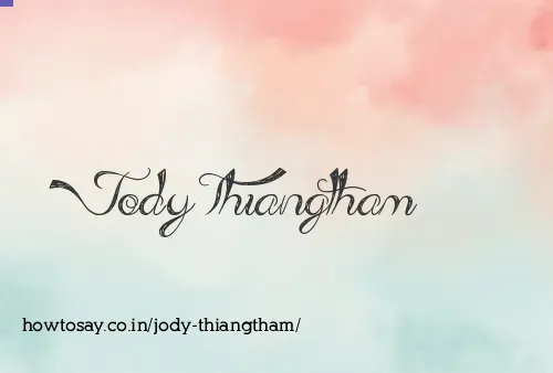 Jody Thiangtham