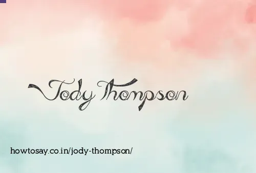 Jody Thompson