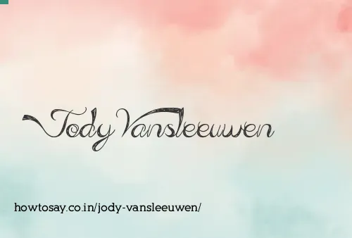 Jody Vansleeuwen