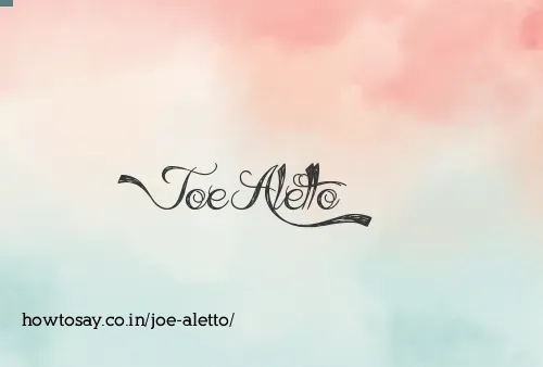 Joe Aletto