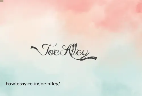 Joe Alley