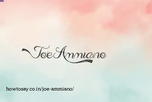 Joe Ammiano