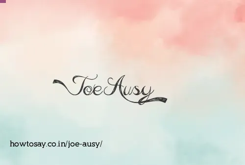 Joe Ausy