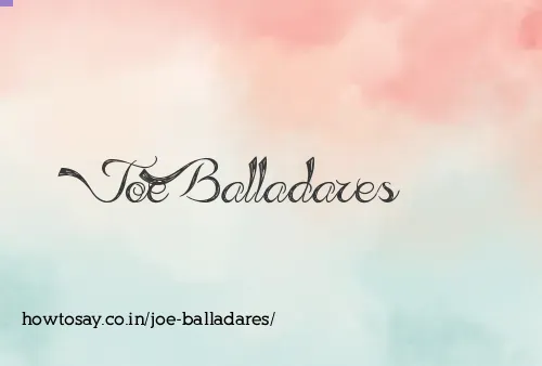 Joe Balladares