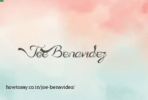 Joe Benavidez
