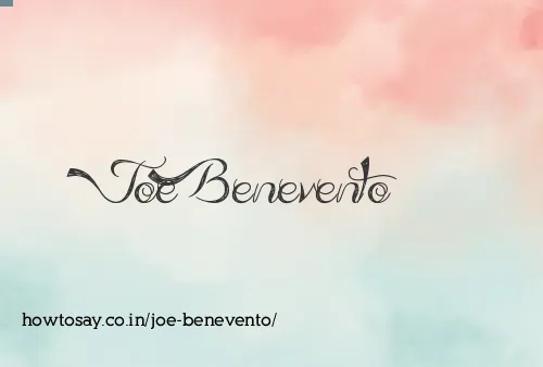Joe Benevento