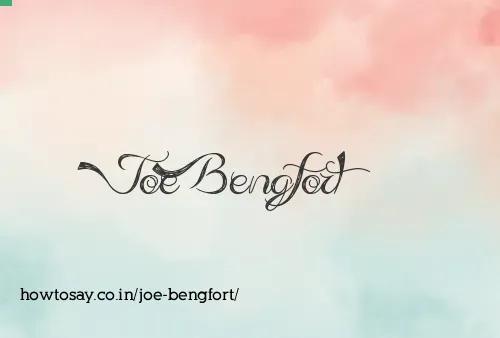 Joe Bengfort