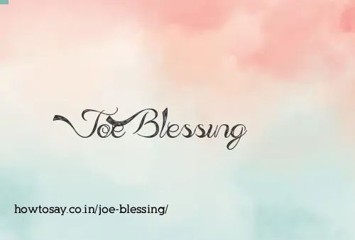 Joe Blessing