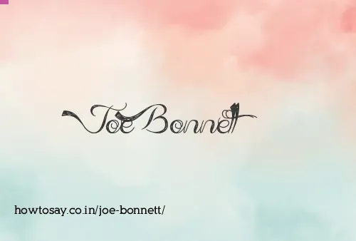 Joe Bonnett