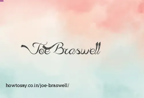 Joe Braswell
