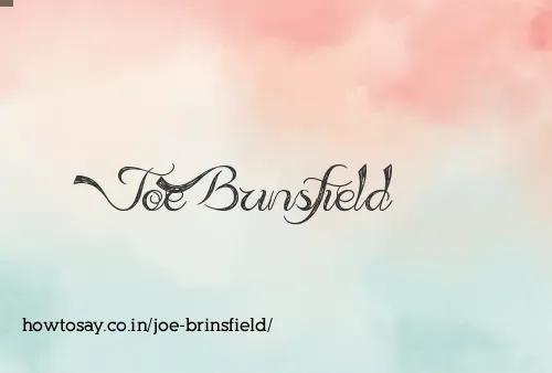Joe Brinsfield