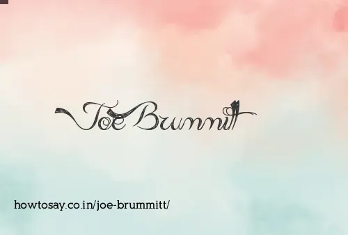 Joe Brummitt