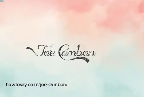 Joe Cambon