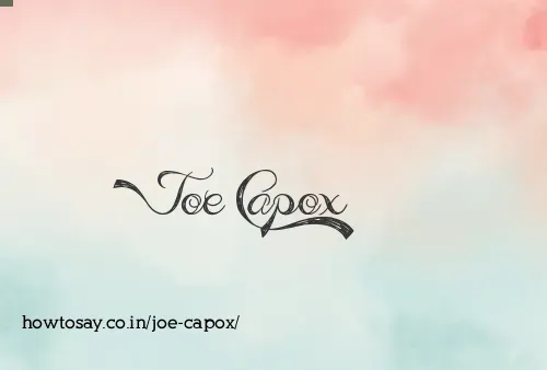 Joe Capox