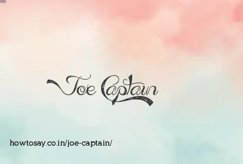 Joe Captain