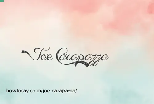 Joe Carapazza
