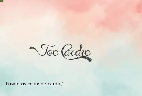 Joe Cardie
