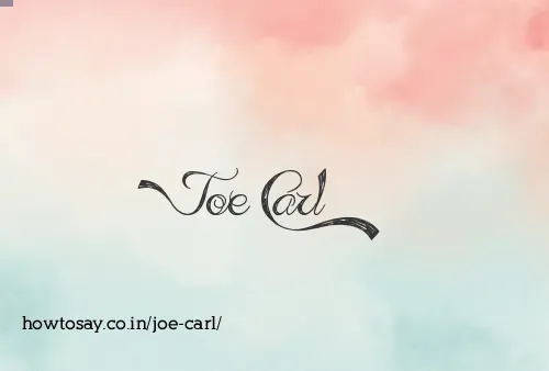 Joe Carl