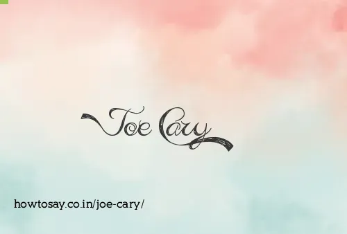 Joe Cary