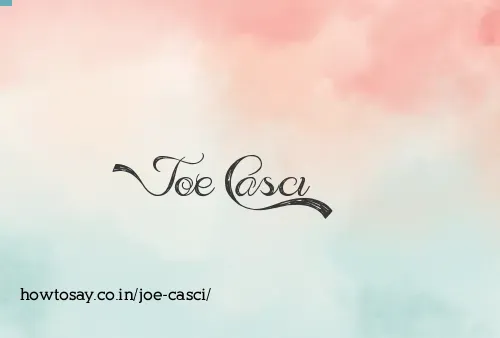 Joe Casci